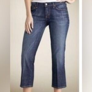 Citizens of Humanity Kelly Stretch Low Waist Cropped Size 29 EUC